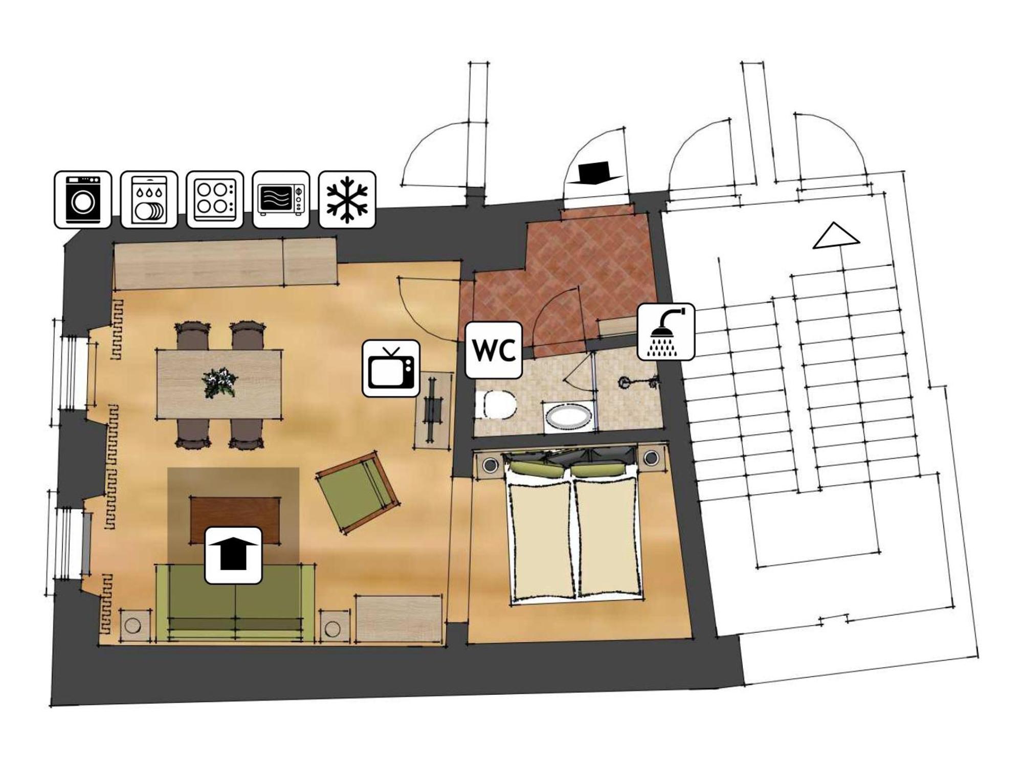 U Mecenase Appartement